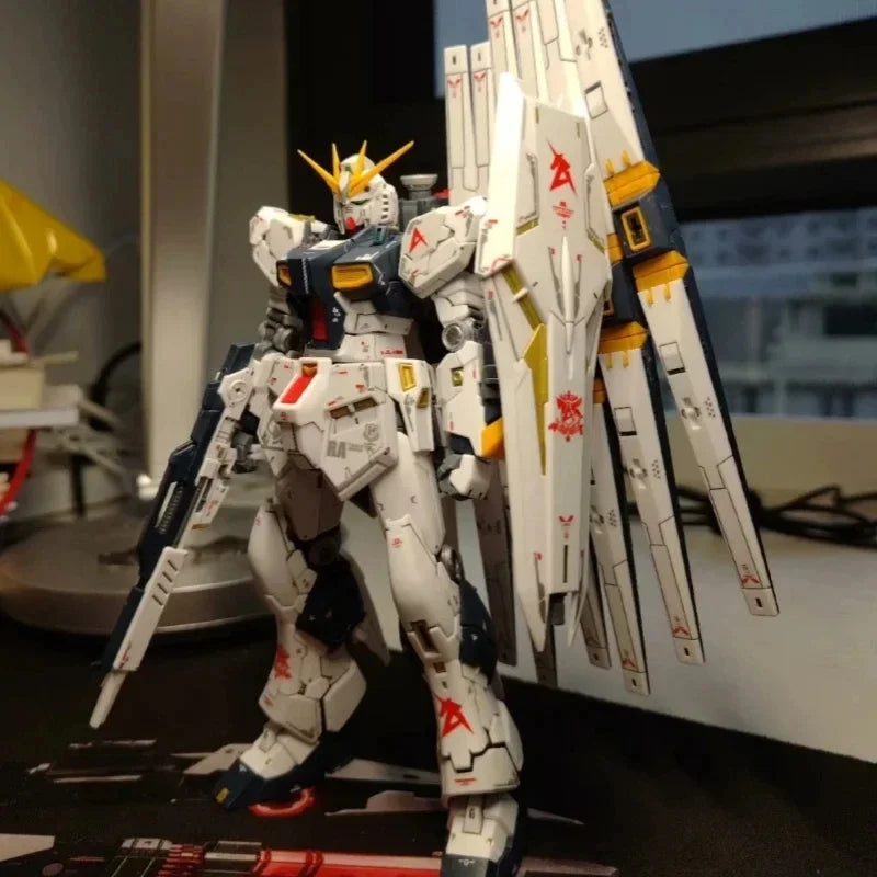 HG 1/144 Bull Funnel With Float Cannon Mobile Suit Anime Action Figures Model ABS Assembly Model Mecha Robot Toys Gift
