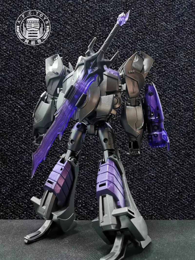 Toy Painted with Metallic Silver Paint APC TOYS Apache's Dark Leader: TFP Leader's Proof Boys Toys