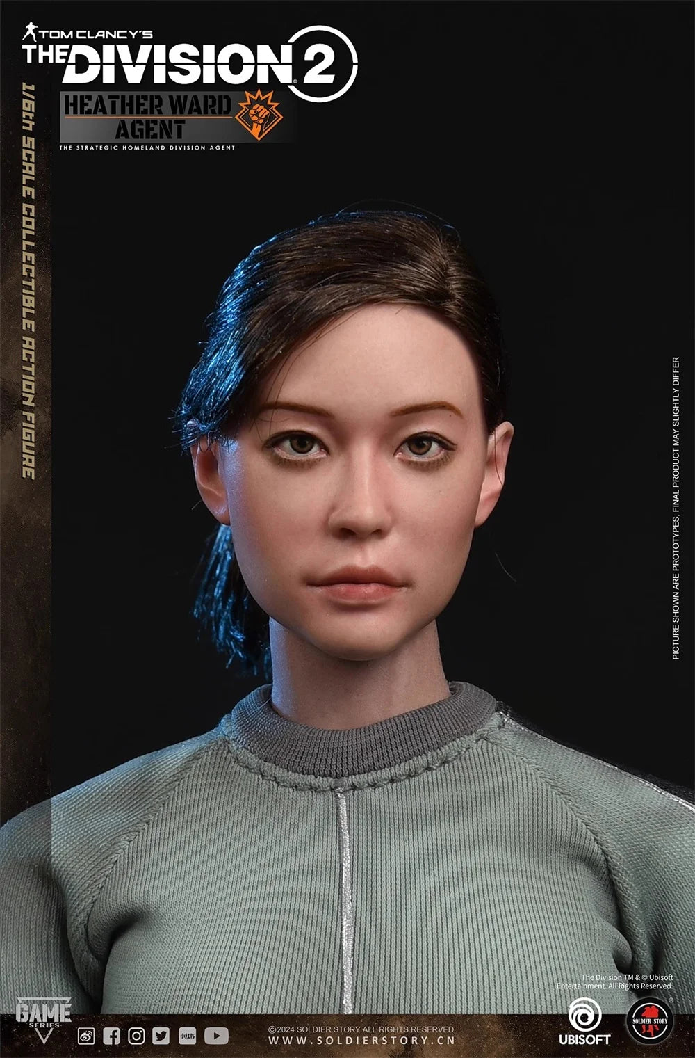 1/6 Soldierstory SSG009 Soldier Female Agent Ward Operation Game Charactor Unit Full Set Toys Model For Fans Collect
