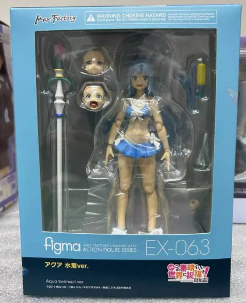【FS】 Original Max Factory Figma Ex-063 Kono Subarashii Sekai Ni Syukufuki Wo!Legend OfCrimson AquFigure ModelToysGiftsCollection