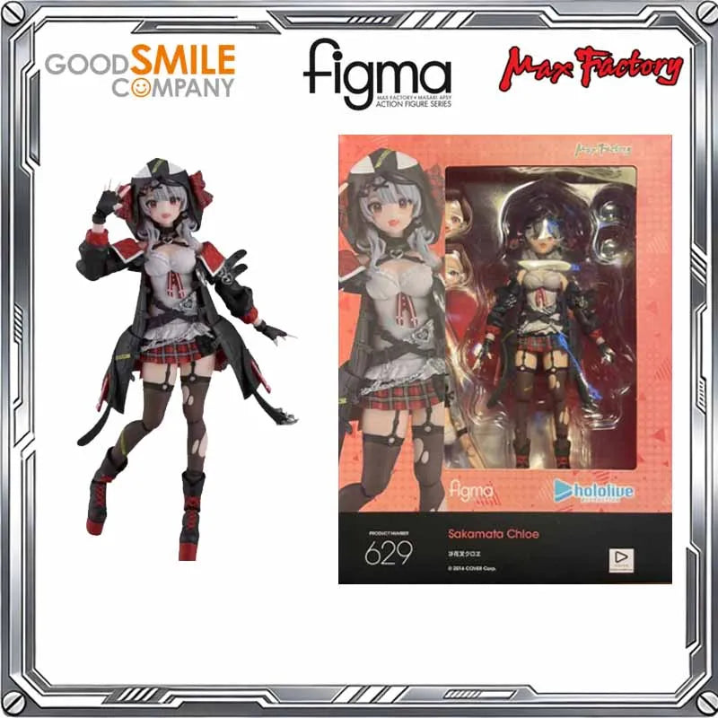 Good Smile Genuine Max Factory figma hololive Anime Hoshimachi Suisei Gawr Gura Shiragane Noel Mori Calliope Action Figure Toys