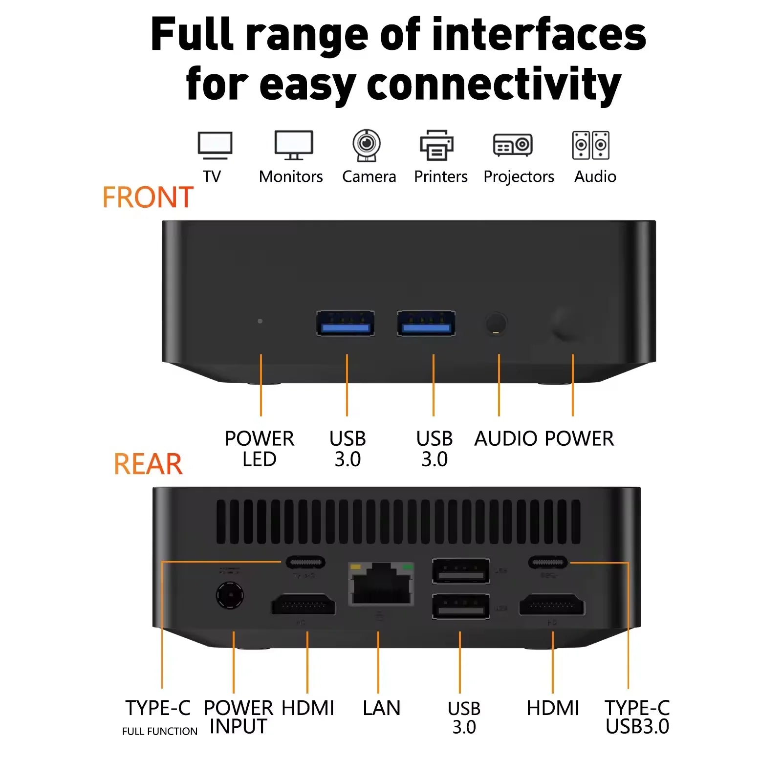 Core i9 10980HK Mini PC Windows 11 32GB DDR4 512GB 1TB 2TB SSD Portable Gaming Mini PC WiFi6 BT5.2 4K Mini Computer PC Desktop