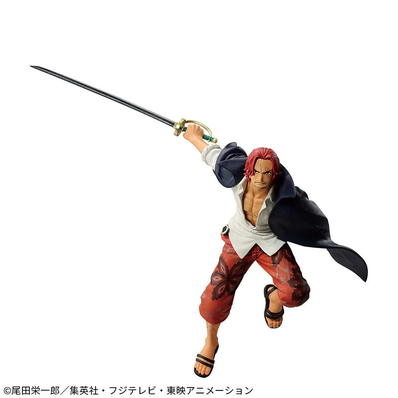 In Stock Bandai Original Banpresto ONE PIECE BRC Shanks Anime Action Figure Model Figures Toys