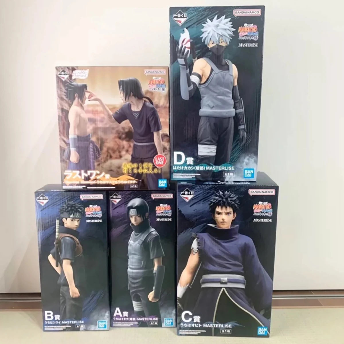 100% Original in Stock Bandai Spirits Ichiban Kuji, Masterlise Naruto Shippuuden Hatake Kakashi Anbu Collection Series