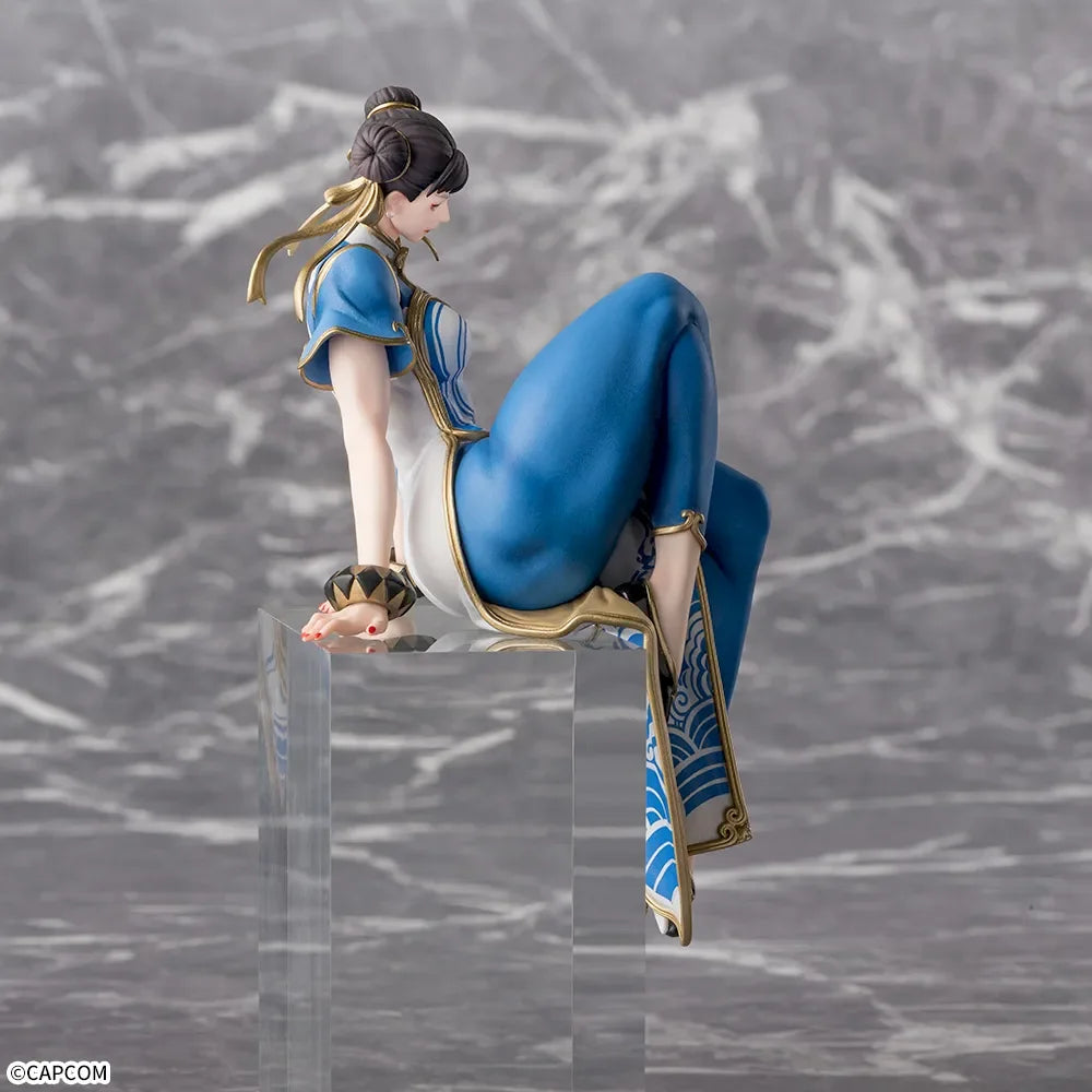 Original Genuine Model SEGA Street Fighter 6 14cm Chun-Li Figure Anime Boxed Toys Gifts Figurine Collections