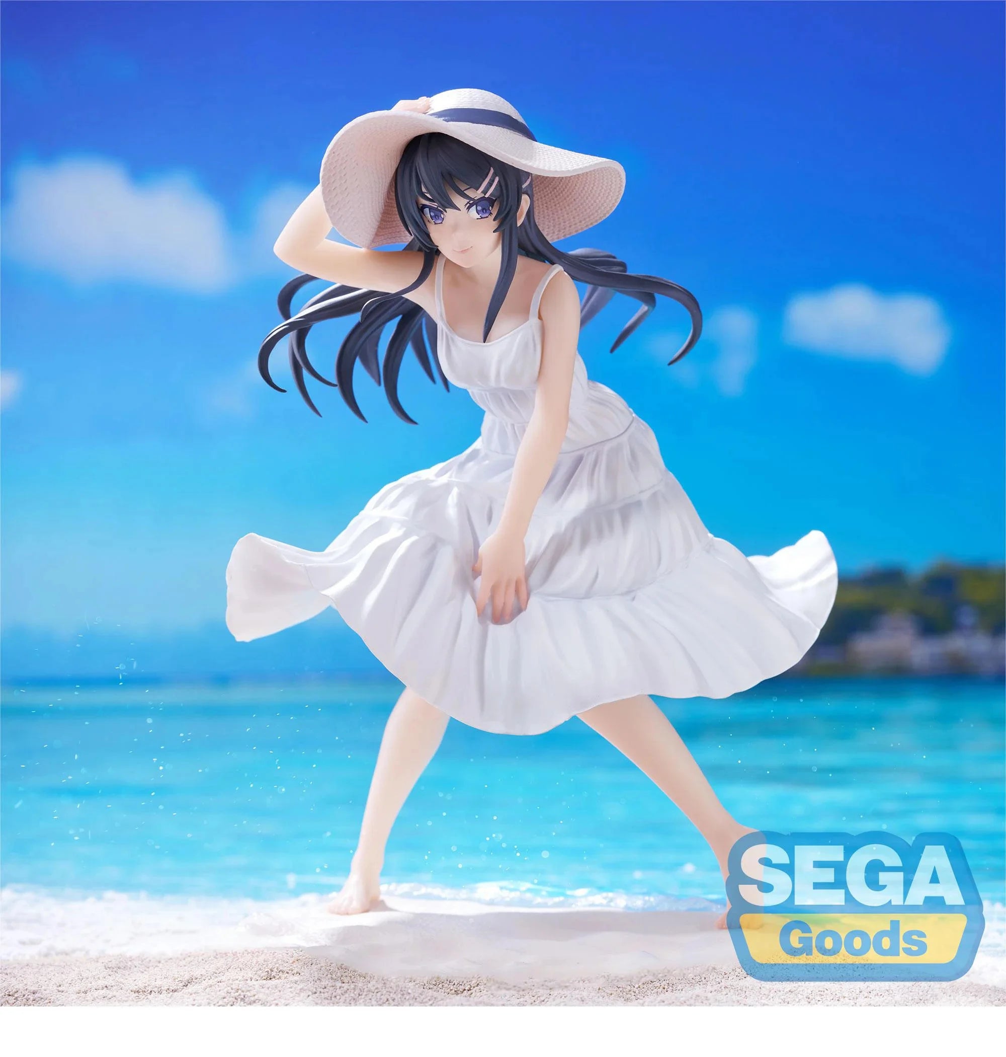 Original SEGA Luminasta Sakurajima Mai Koga Tomoe Kawaii Anime Figur aus PVC, Sammlerstück, Geschenkidee, Dekoration, Puppe