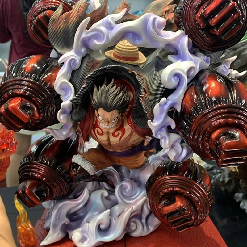 29cm Luffy One Piece Figure Gear 4 Monkey D. Luffy Action Figures Sky Painting Anime PVC Collection Statue Model Ornamen Toys