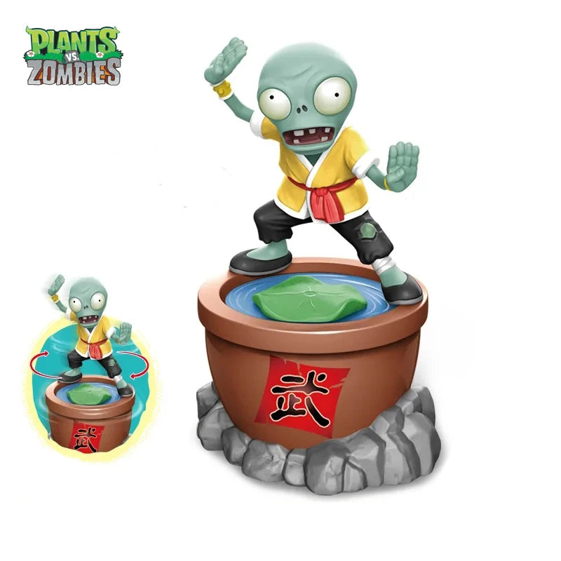 Anime Figures Plants vs. Zombies Toys Giant Zombie Surfing Zombies Crazy Dave Game Model PVZ Dolls for Children Christmas Gifts