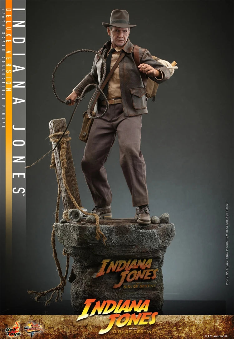 Auf Lager HotToys MMS716 MMS717 Indiana Jones 1/6 Soldat Puppe Anime Actionfigur Spielzeug Geschenk Modell Sammlung Hobbys