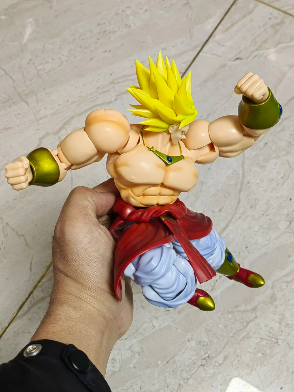 Demon Is Suitable For Legendary Berserker Action Doll Broly Doll Gk Statue Collection Model Toy Gift.