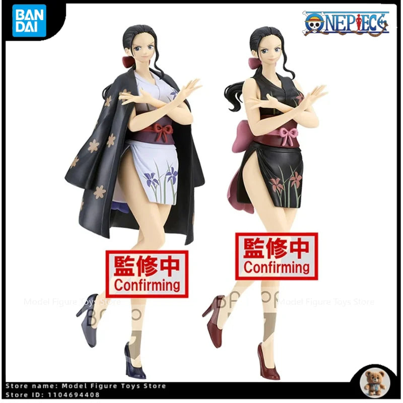 In Stock One Piece Original Genuine Banpreso Glamor 25cm Nico Robin Anime Action Figure of Action Children Toys Children Present