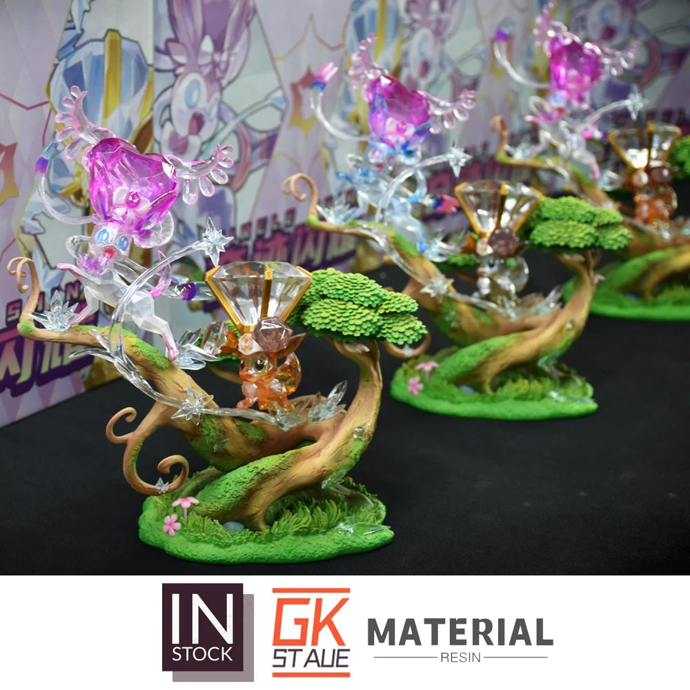 [In Stock] GKStatue [RUBY] – Terastal Leafeon & Glaceon Huge Split2