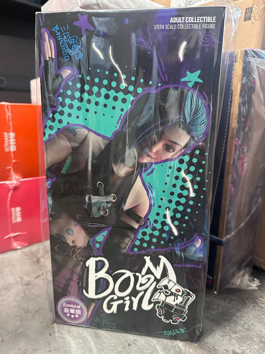 TYCTOYS In Stock Original Onetoys Boom Girl Arcane Jinx 1/6 Scale Action Figure Deluxe Edition OT021 12inch Full Set Model Toys