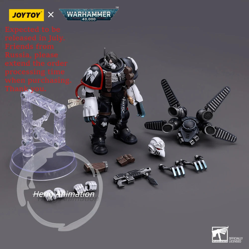 JOYTOY Dark Source Warhammer 40K 1/18 Raven Guard Chapter Master action figure model collectible
