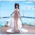 30cm New In Stock Big Phoenix Handmade Blue Route Dress Phoenix Wren Beauty Ornament Large Scale Anime Animation Handmade Model