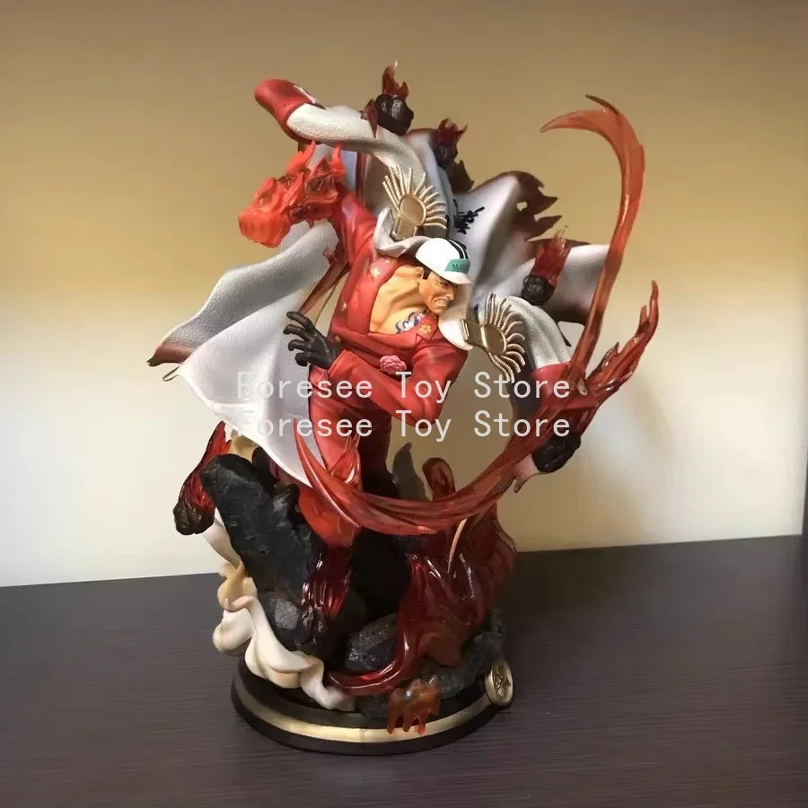 36cm Sakazuki Figure ONE PIECE Anime Surroundings Figure Light-up Collection Desktop Ornament Decorations Best Gift for Children