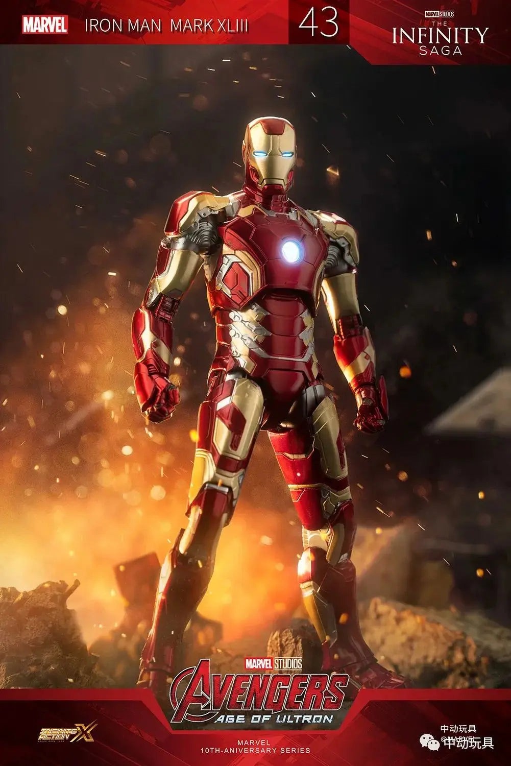 ZDTDS Original Iron Man MK37 Hammerhead MK12 MK38 Igor MK9 Iron Patriot War Machine legends Avengers Action Figure Collect Toy