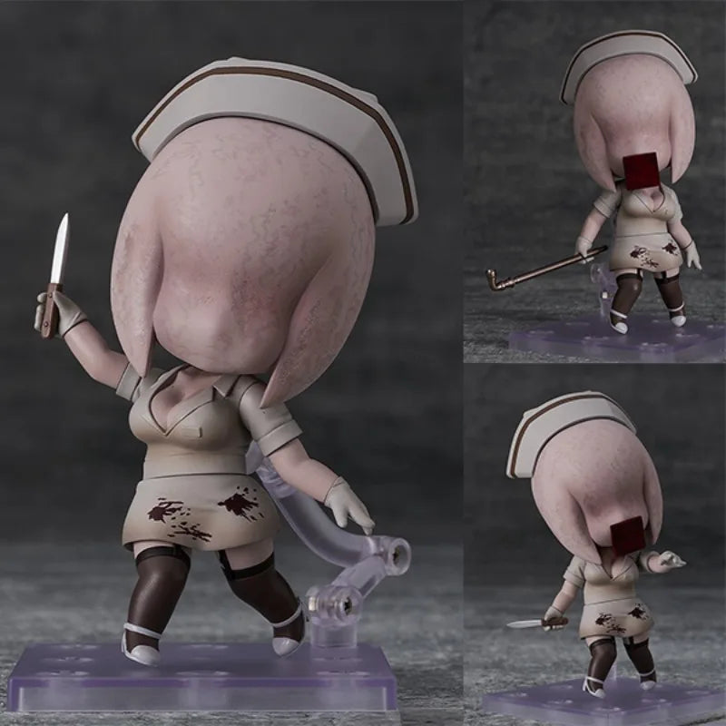 GSC, GoodSmile Original Authentic GSC Silent Ridge F Triangle Head Bubble Head Nurse Game Mobile Doll Model Toy Gift in Stock