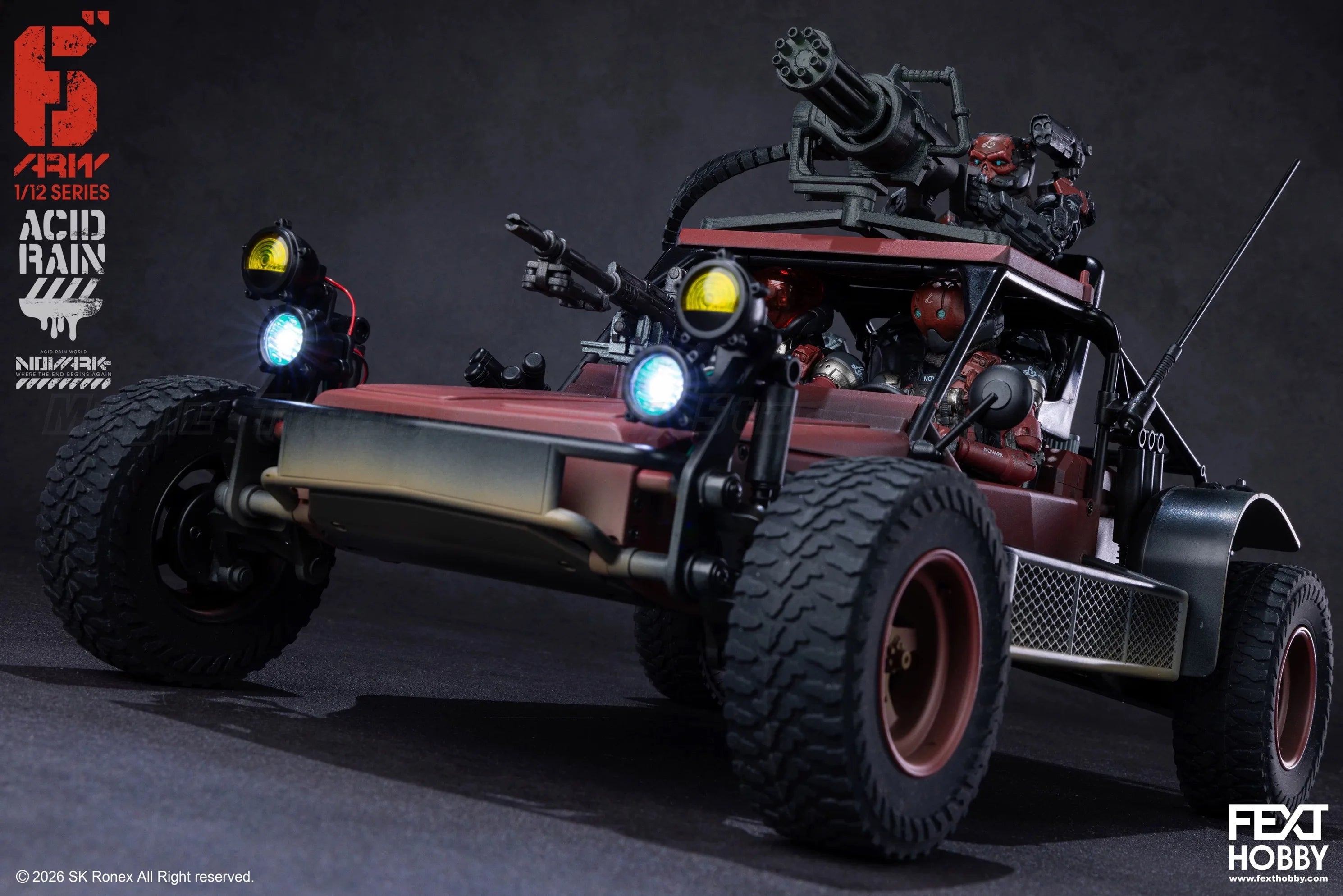 【Pre-sale】Acid Rain War FXH-AR-001 RED LOCUST UT-101 1/12 Action Figures Collection Model Toy