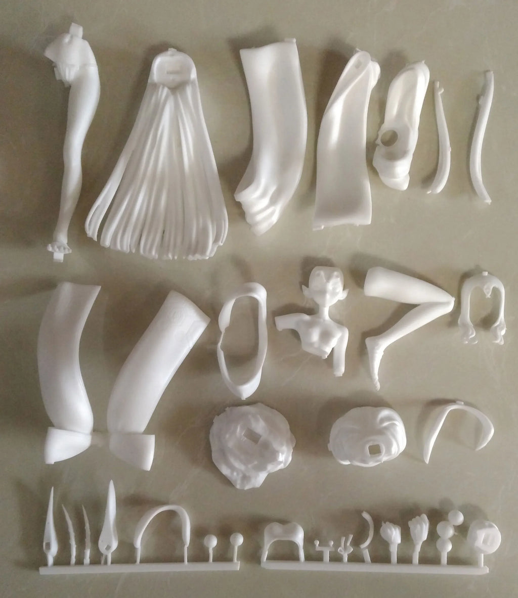 Anime Fate/Grand Order Ibaraki-douji Figuren, Kawaii Resin, GK DIY Anleitung, Weiß, Zusammenbau, Modell, Statue, Spielzeug, Puppensammlung, Geschenke