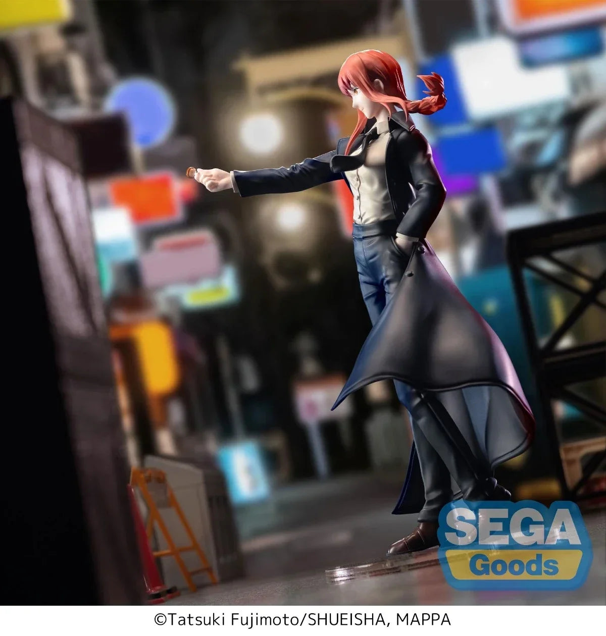 IN Stock Original Genuine SEGA Chainsaw Man 22cm Makima Anime Girl Action Figure Collection Model Doll Boy Toys Statue Ornament