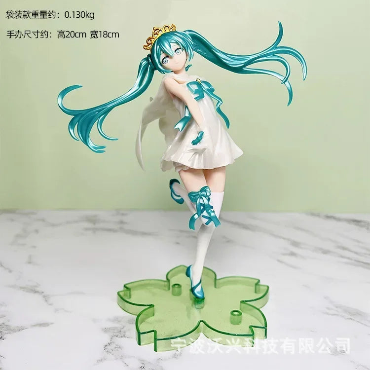 Anime figure Virtual Singer Hatsune Miku Manga Statue Figurines Pvc Action Figure 14~25cm