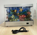 Desktop-Aquarium-Dekorationslicht, USB-dynamisches Aquarium-Dekorationslicht, Aquarium-Dekorationsthema-Ornamente, Dynami