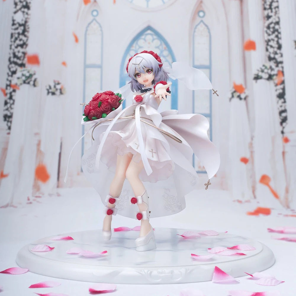 Honkai Impact 3rd Theresa Apocalypse Wedding Dress PVC Action Figure Model 26.5cm Collectible Gift Hot Sale