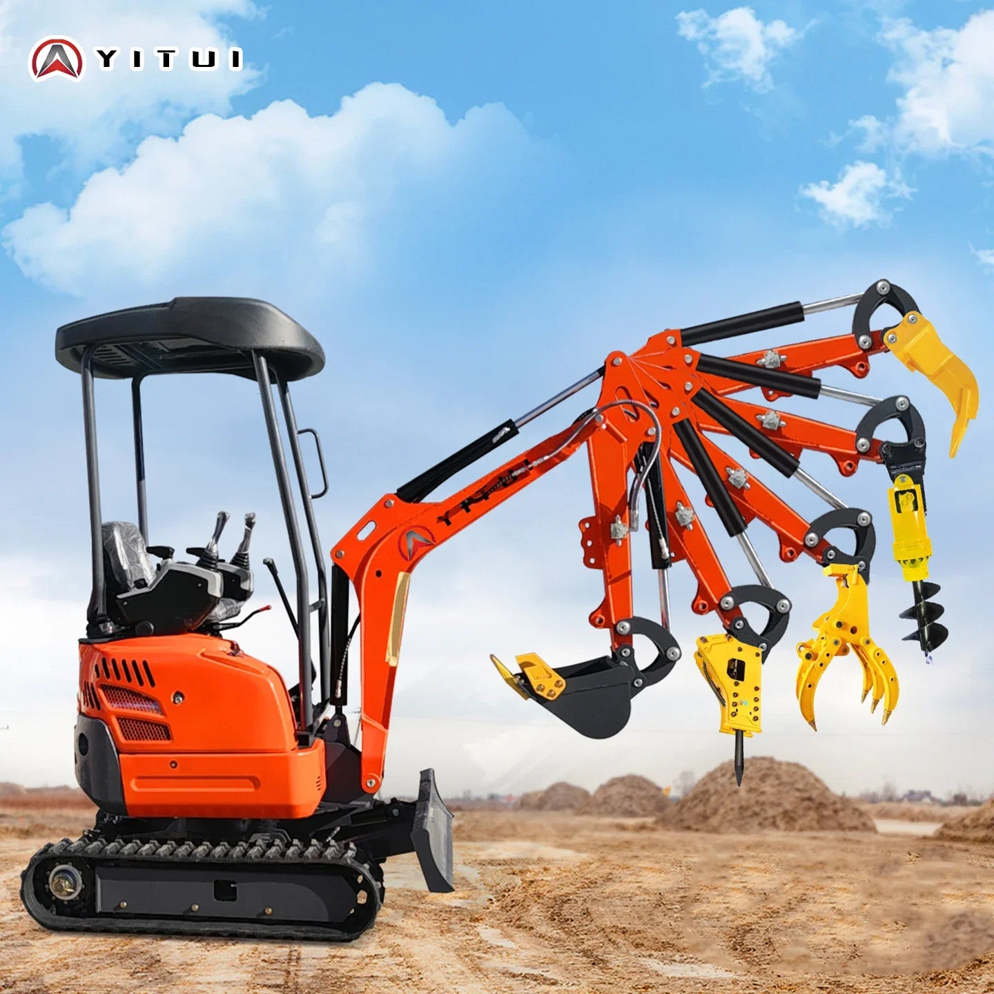 Hot-sell Crawler  2.0 Ton Mini Excavator Ce Epa Euro 5 Kubota Engine Customized Mini Excavator Quick Delivery