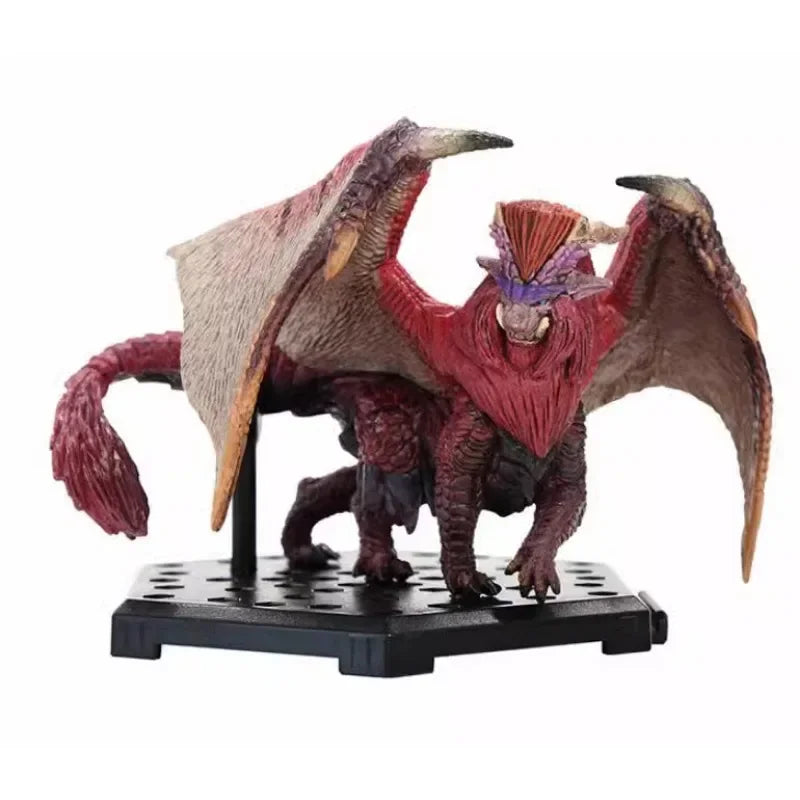 Monster Hunter World Iceborne Action Figure PVC Model, Nergigante Tigrex Basarios Dragon Collectible Decoration Toy for Adults