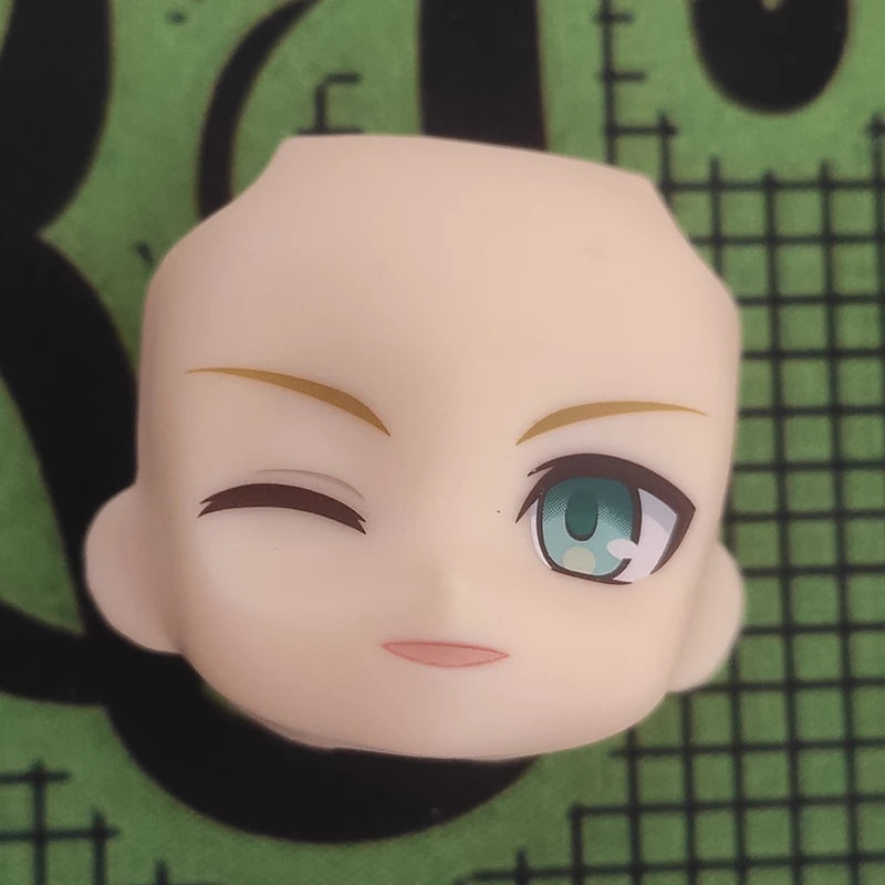 jiujian GSC Clay Man Face doll face hair doll accessories