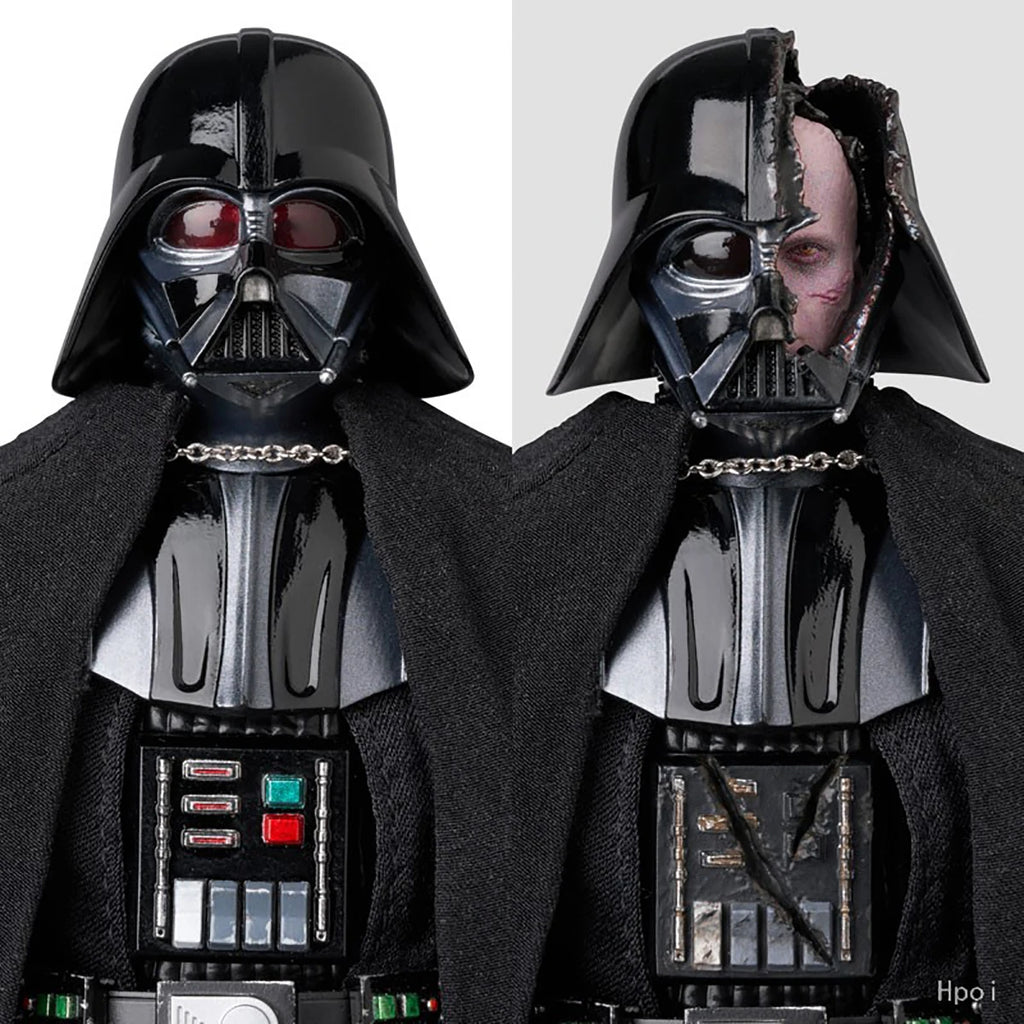 Original Genuine Medicom Toy Action/Dolls Mafex Obi-Wan Kenobi Darth Vader Anakin Skywalker Obi-Wan Kenobi Ver. H=170mm Boy Toy