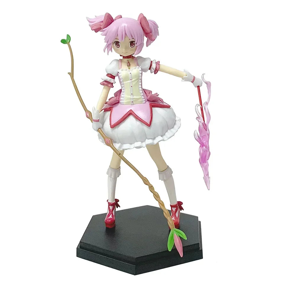Anime Puella Magi Madoka Magica Aniem Figure Kaname Cute Madoka Magic Girl PVC Anime Action Figures Anime Cartoon Model Toy Gift