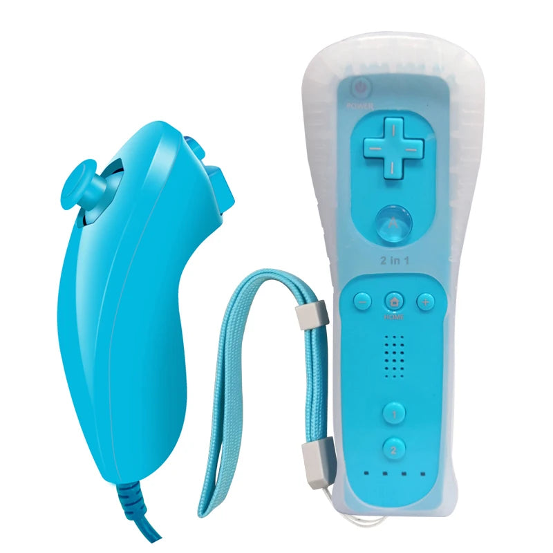 For Nintendo Wii remote And nunchuk Controller With Motion Plus