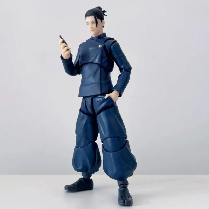 In Stock Bandai Genuine S.H.Figuarts Jujutsu Kaisen Anime Suguru Geto Figures Model Doll Toy Ornament Surprise Gift Collectible