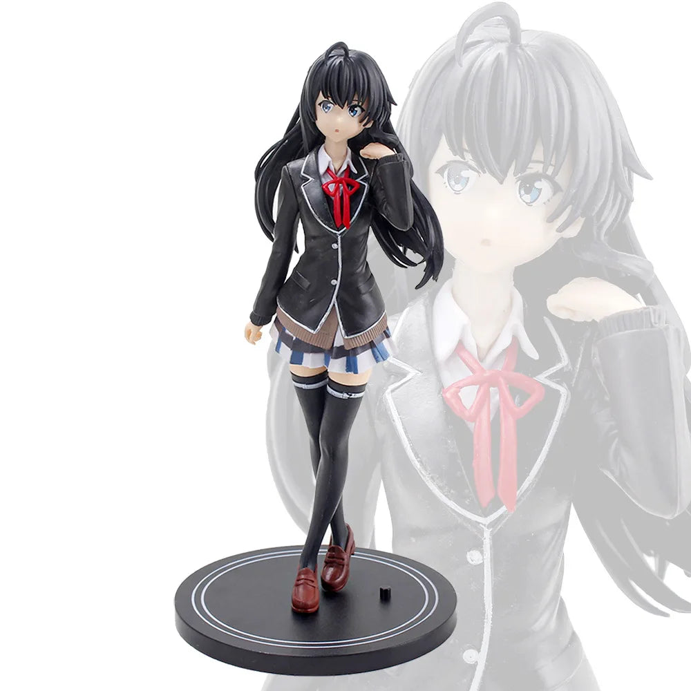 New Collection Figures 4 Style High Quality Yukino Lovely Standing Anime My Teen Romantic Comedy SNAFU PVC Action Model
