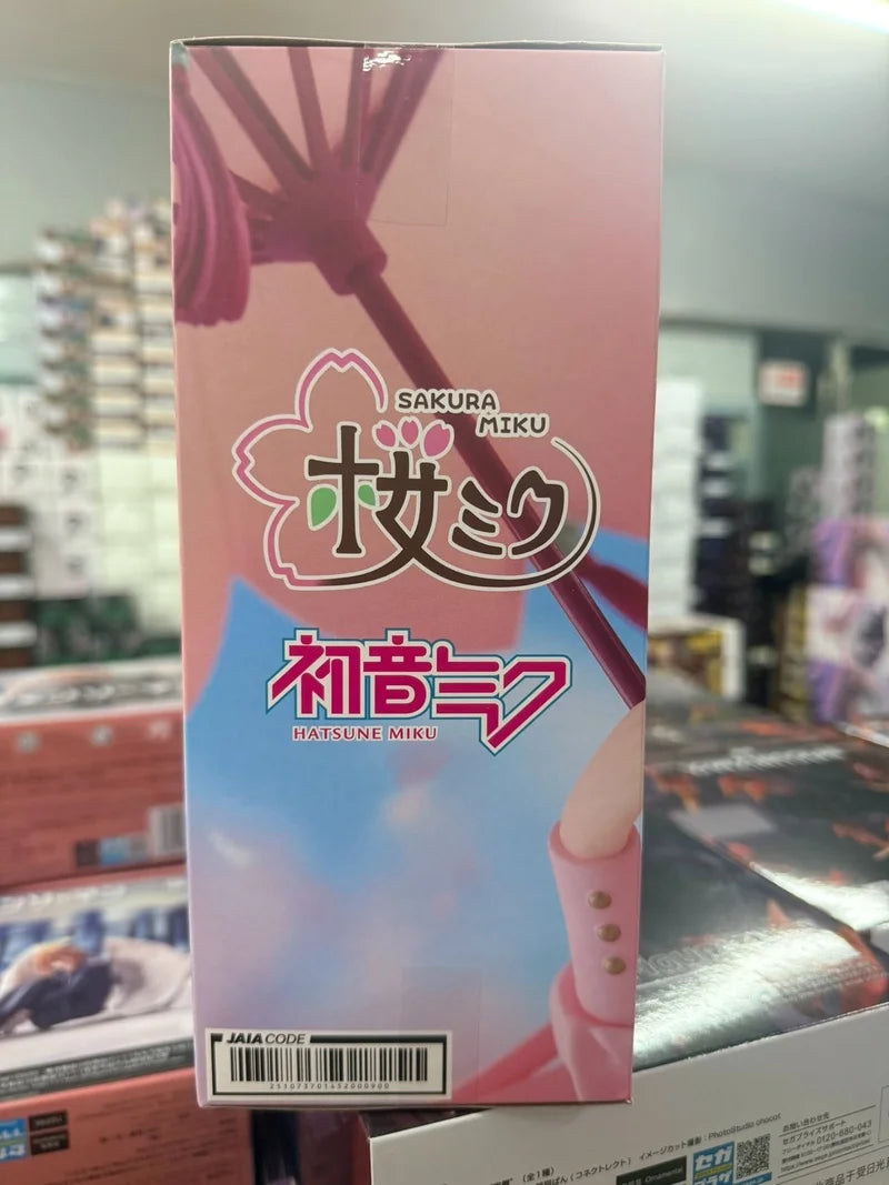 [In Stock]  Genuine Taito Hatsune Miku Artist Masterpiece Amp Sakura Miku Girls' Dress Figure Model Ornament Toy Gift