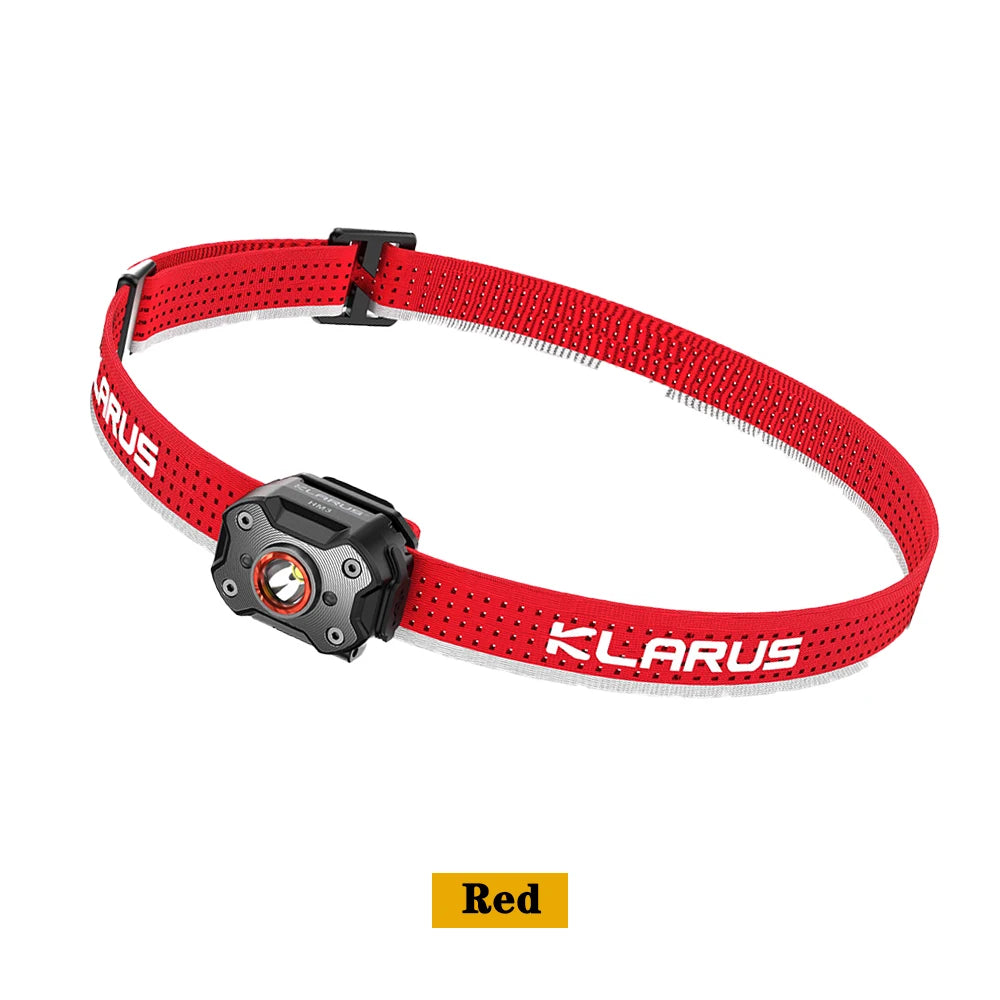Klarus HM3 LED Челник USB-C Презареждащ се 670 Lm Водоустойчив Преносим, ​​Риболов, Туризъм, Къмпинг, Работа, Челник, Фенерче, Външно осветление