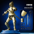 New knight Titan 13 Action Figures T13 Figure 3D Printed Multi-Jointed Movable Lucky 13 Action Figure toys for kids gifts