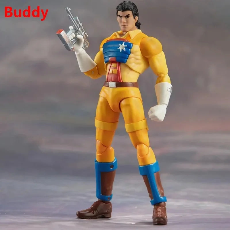 In stock Saint Model DMS 1/12 BraveStarr Interstellar Sheriff Bresta Sheriff Anime Action Figures Model Toys Gifts