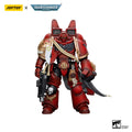 JOYTOY Warhammer 40,000 1/18 Action Figures Blood Angels  Captain With Jump Pack Anime Military Model
