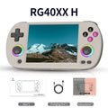 RG40XX H Handheld Game Console 4.0 inch IPS Screen Joystick Support 5g WiFi Bluetooth RGB Lighting Retro Video Game Console