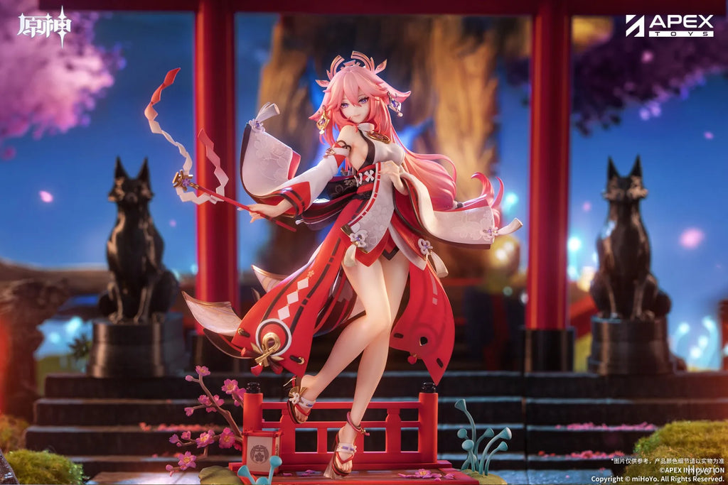 【MT】Pre-sale Original APEX-TOYS MiHoYo Genshin Impact  Yae Miko 1/7 Scale Figure Toy Collection Model