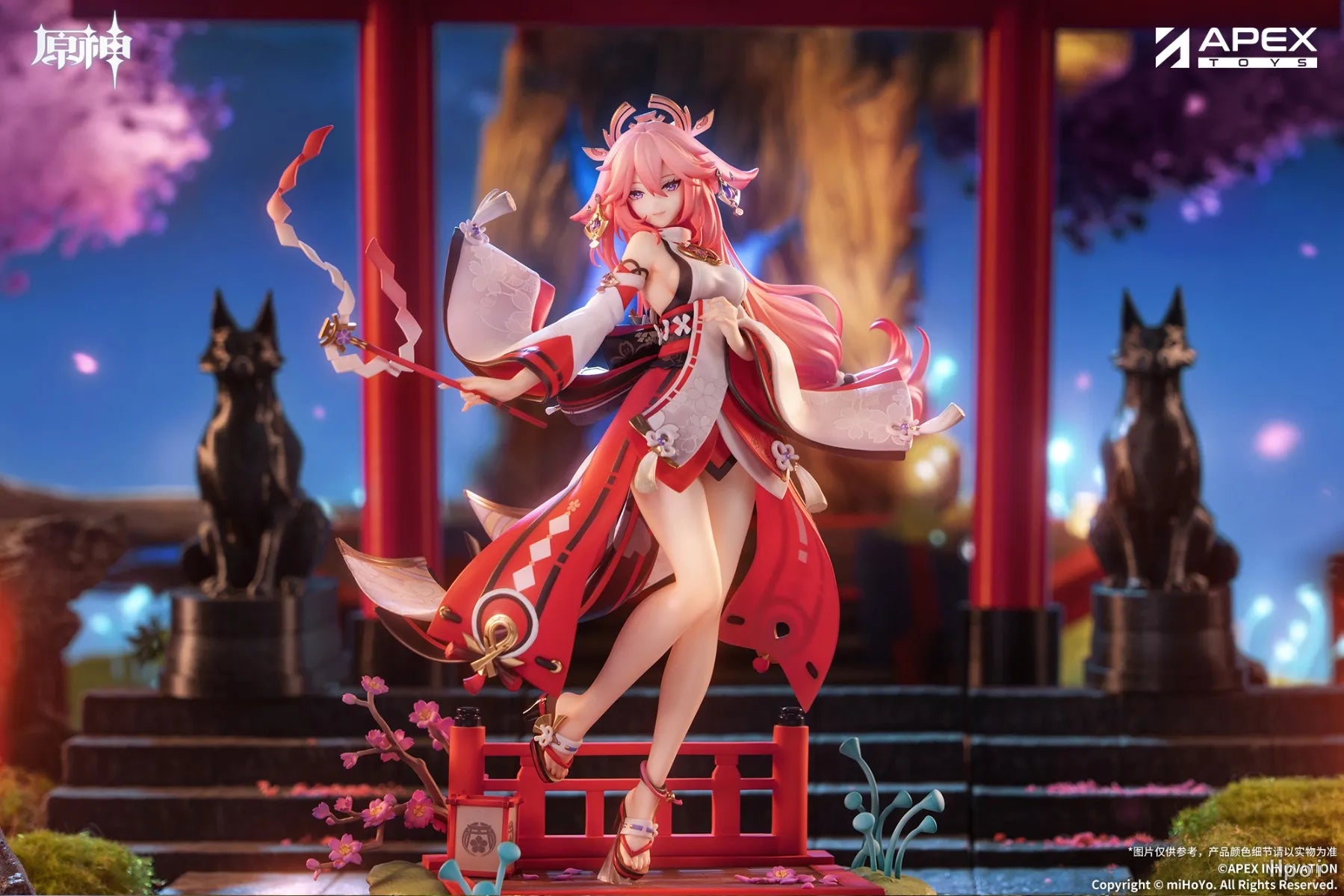 【MT】Pre-sale Original APEX-TOYS MiHoYo Genshin Impact  Yae Miko 1/7 Scale Figure Toy Collection Model