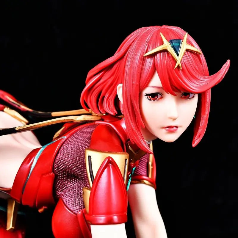 New Xenoblade Chronicles Anime Figure Xenoblade 2 Pyra Figurine Homura Figure Statue Model Desk Collection Birthday Gifts Toys