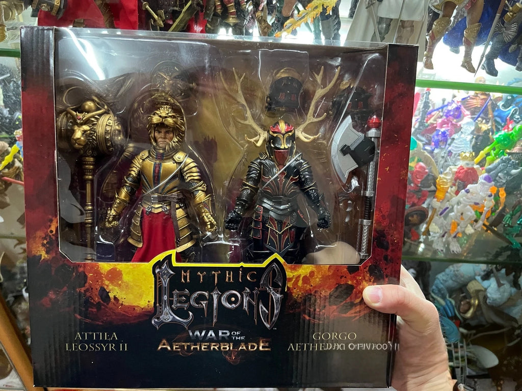 【In Stock】Original Four Horsemen Studios Mythic Legions Gorgo Aetherblade 2 Attila Leossyr 2 1/12 Action Figures Figure Model
