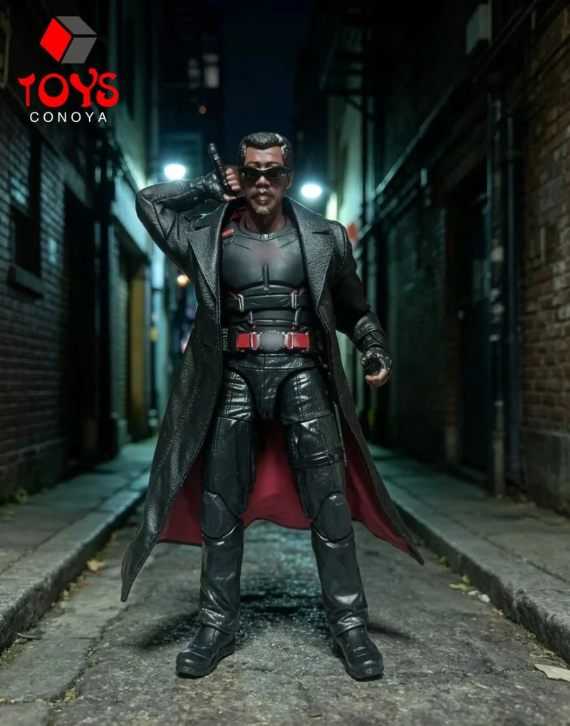 1/12 Scale Black Leather Coat Cloth Coat Clothes Model Fit 6'' Notaman Romankey Male Soldier Action Figure Body