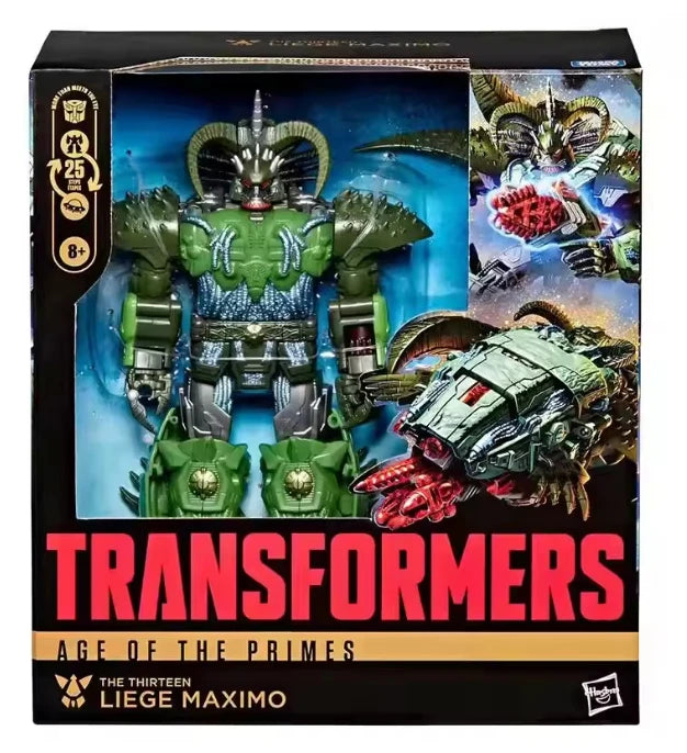 New Original Hasbro Transformers Age of The Primes The Thirteen Liege Maximo Action Figure Model Gift Toys