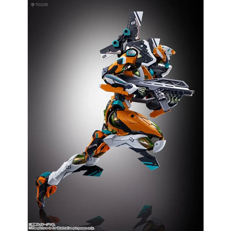 Bandai Original METAL BUILD Mech Finished Products Series EVA Initial Machine Anime Action Figure Model Toy Model Gifts for Boys