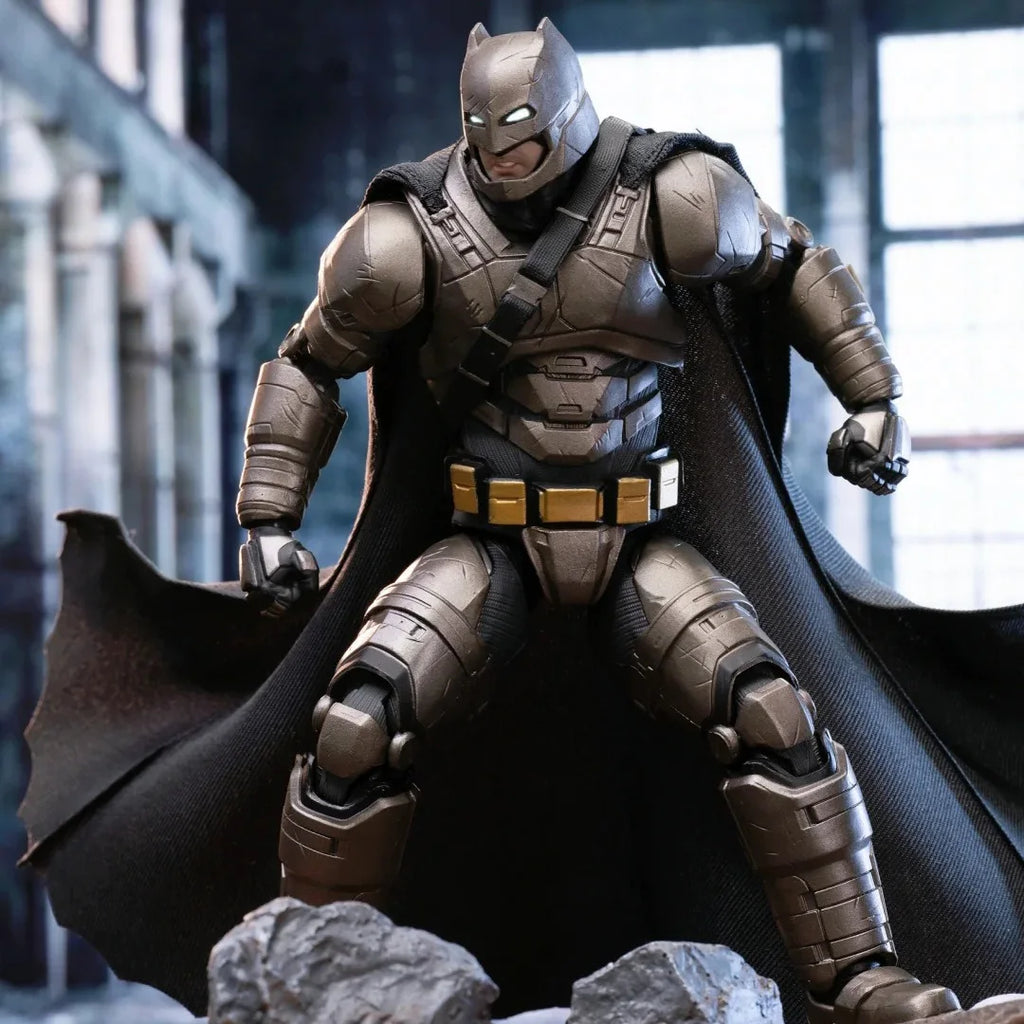 Genuine FondJoy Batman - Armored Edition Action Figure Toys Movable Model Boys Gift Fans Collection Batman v Superman Series